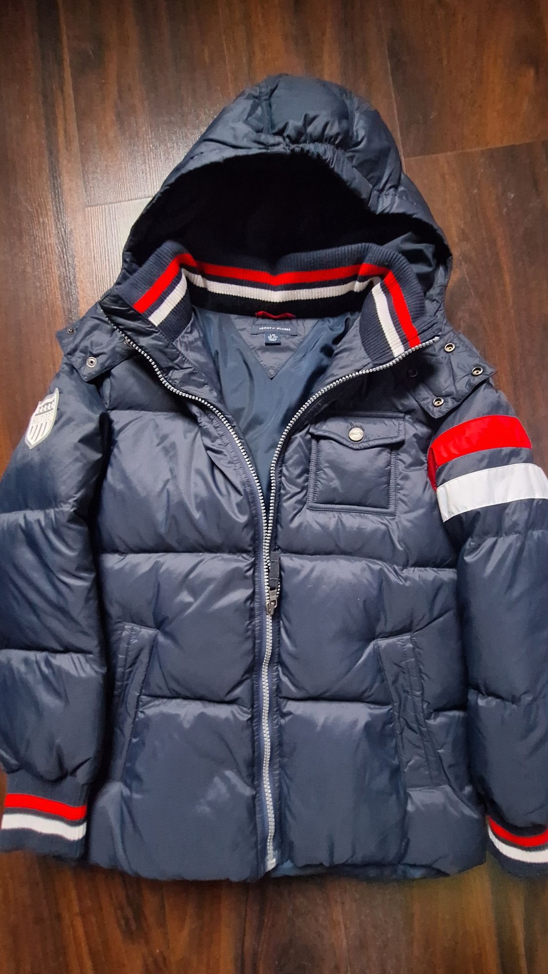 Kurtka zimowa puchowa Tommy Hilfiger 158