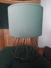 Lampa stołowa loft zielona