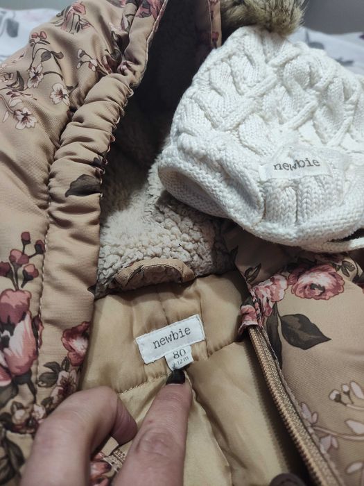 Kombinezon newbie czapka newbie 80