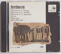 Beethoven Piano Sanota no. 8 & 14 & 23 Fur Elise 1988r