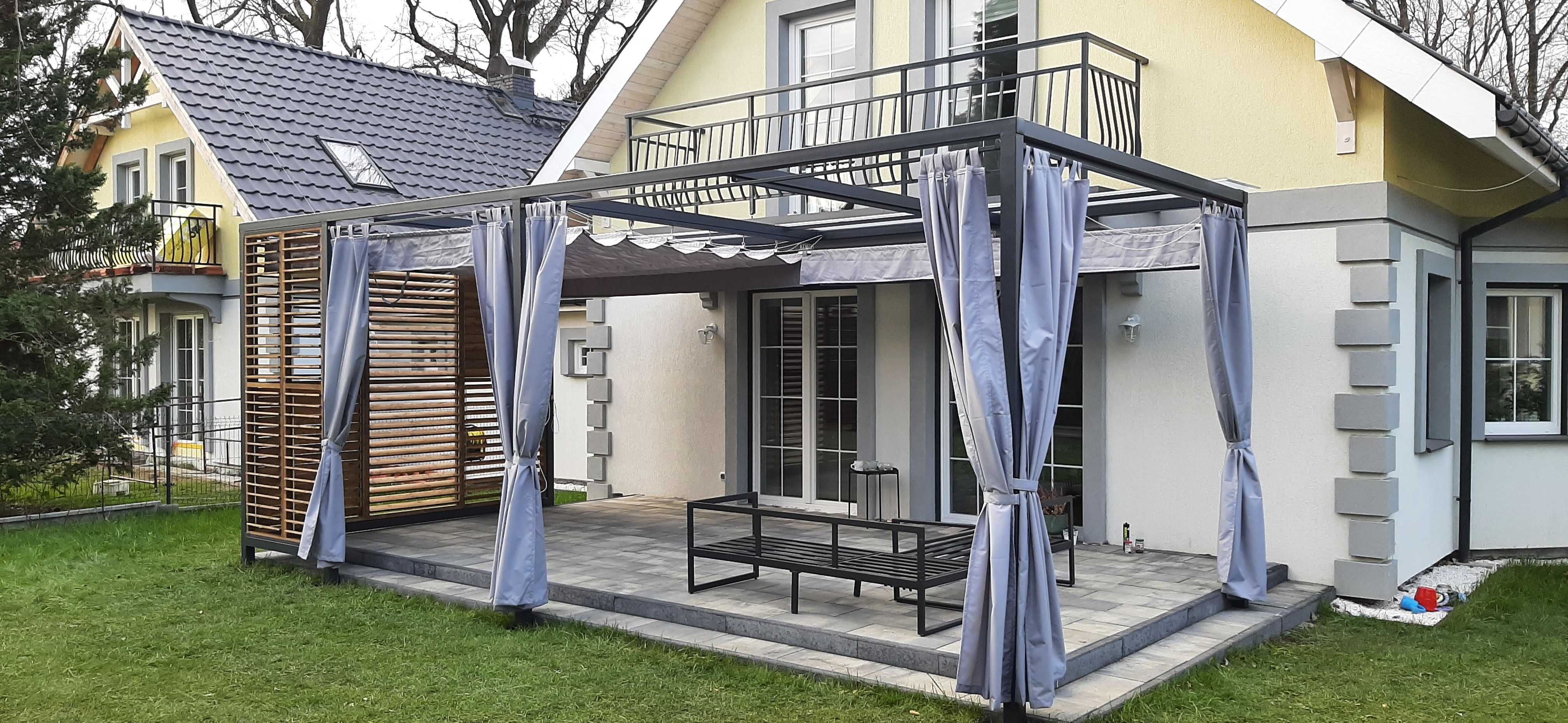 Pergola ogrodowa tarasowa wiata altana zadaszenie pergole PRODUCENT.