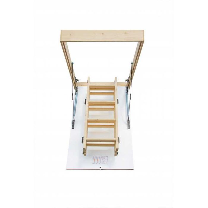 Schody Strychowe Greenline 120x70 32mm H-280cm 1,2 W/m2K Wyprzedaż