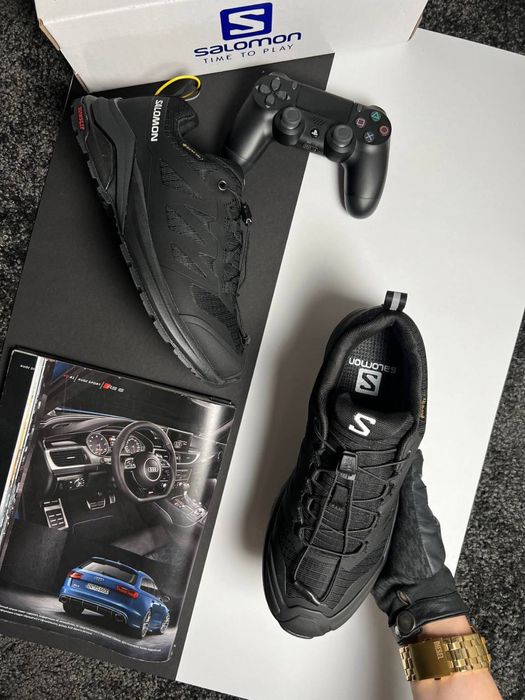 Чоловічі кросівки саломон Salomon X ADVENTURE GTX Black [41-46]