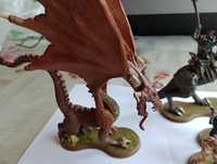 Figurki żołnieżyki elf smok rycerz dinozaur