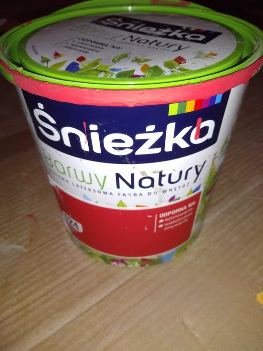 Farba do ścian ŚNIEŻKA "Bukiet róż" 124