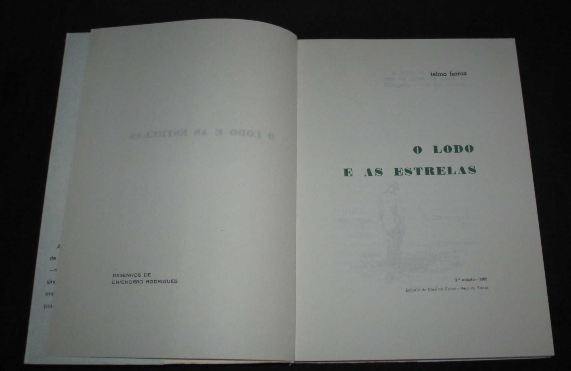 Livro O Lodo e as Estrelas Telmo Ferraz