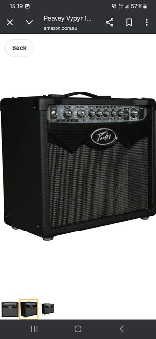Amplificador digital Peavey Vypyr 15