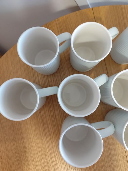 12 kubków ryflowanych home & you