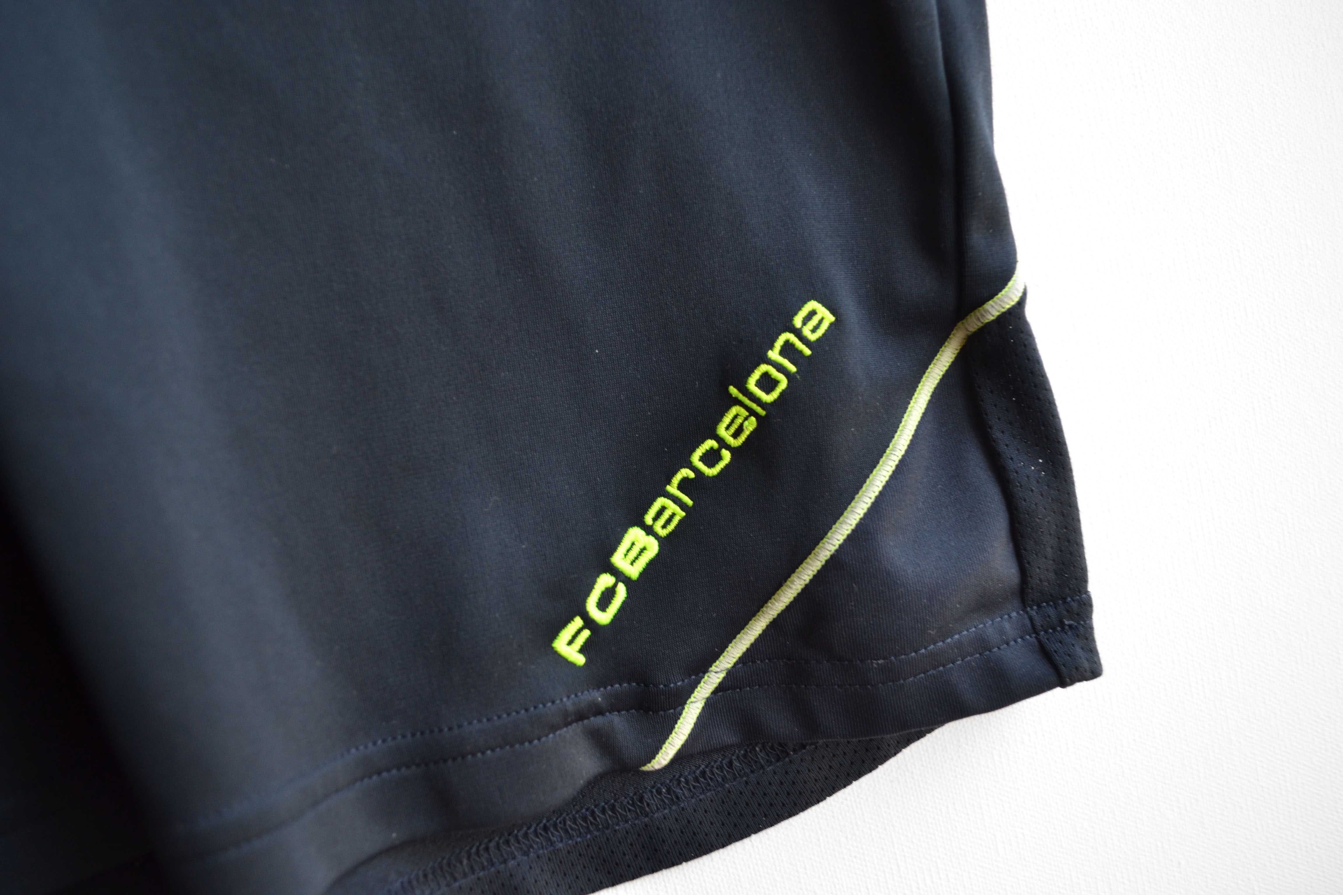 granatowa koszulka FC Barcelona treningowa Nike M/L 2007/08