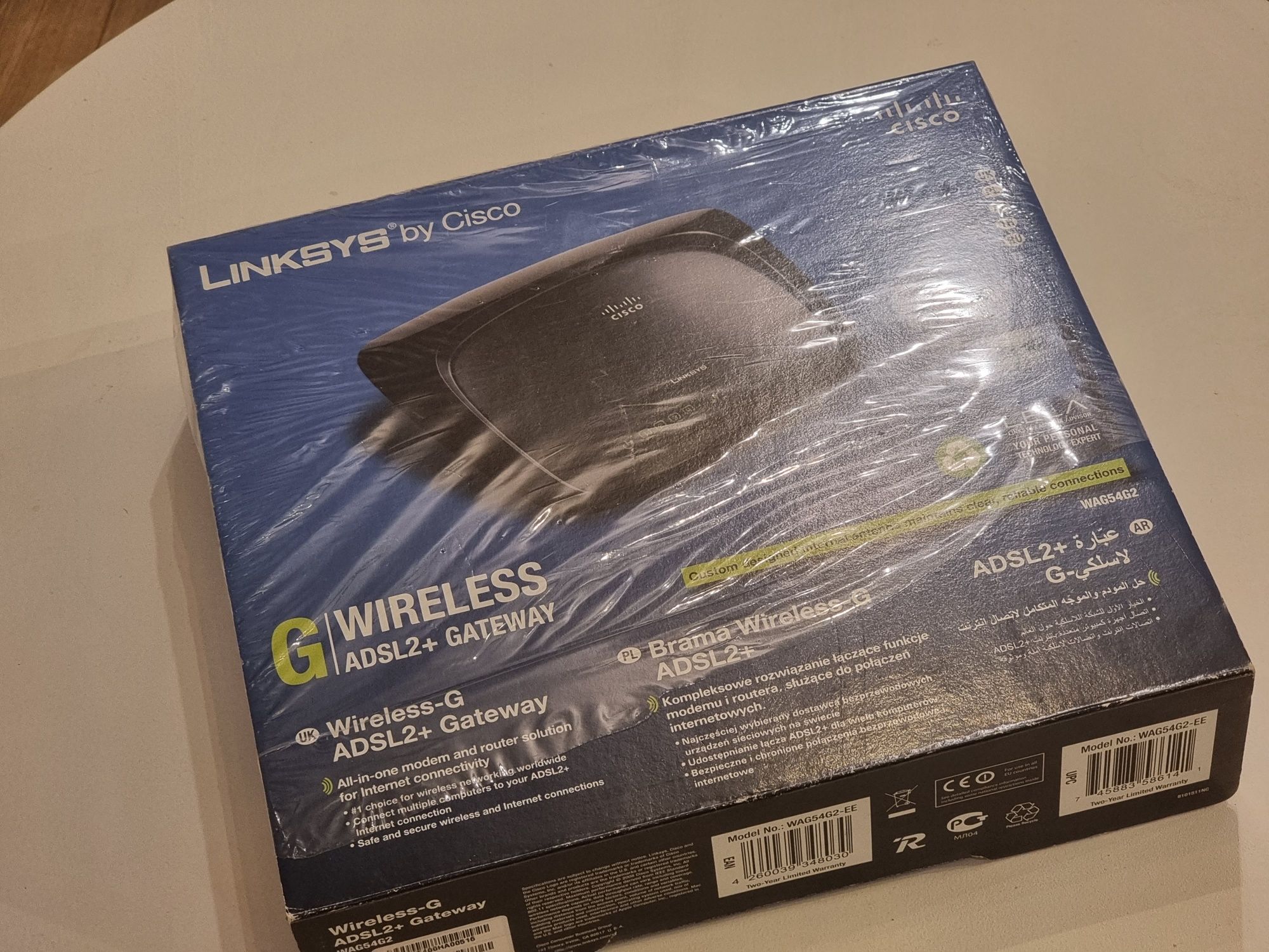 Modem / router LINKSYS ADSL2+ Wireless-G