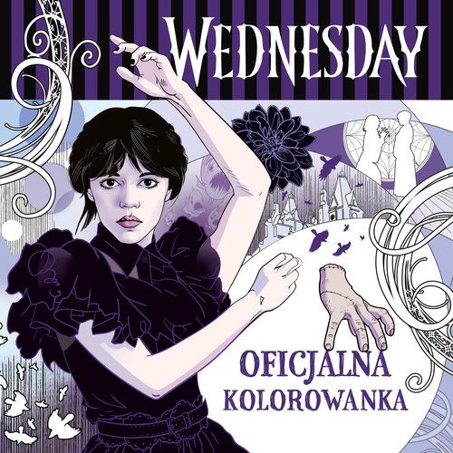 Wednesday. Oficjalna Kolorowanka .
