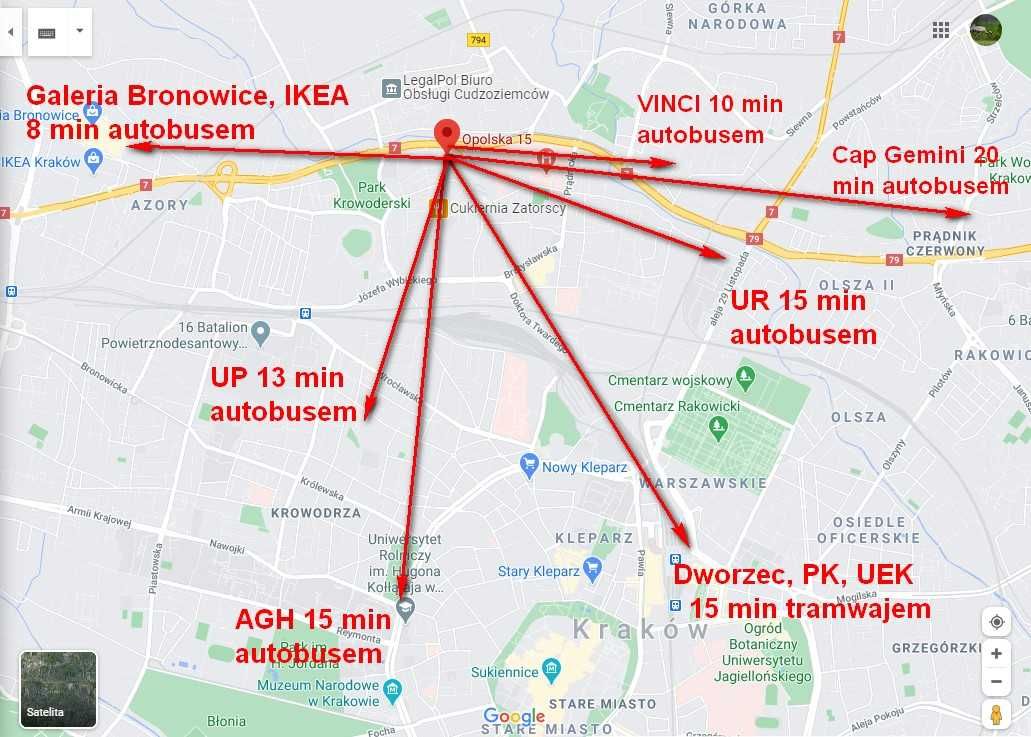 Pokój 1-os dla dziewczyny | Krowodrza Górka | PK UEK UP AGH | od 1/10