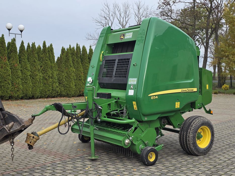 Prasa JOHN DEERE 854. 9900bel PERFEKCYJNY Stan 864 .592 case krone