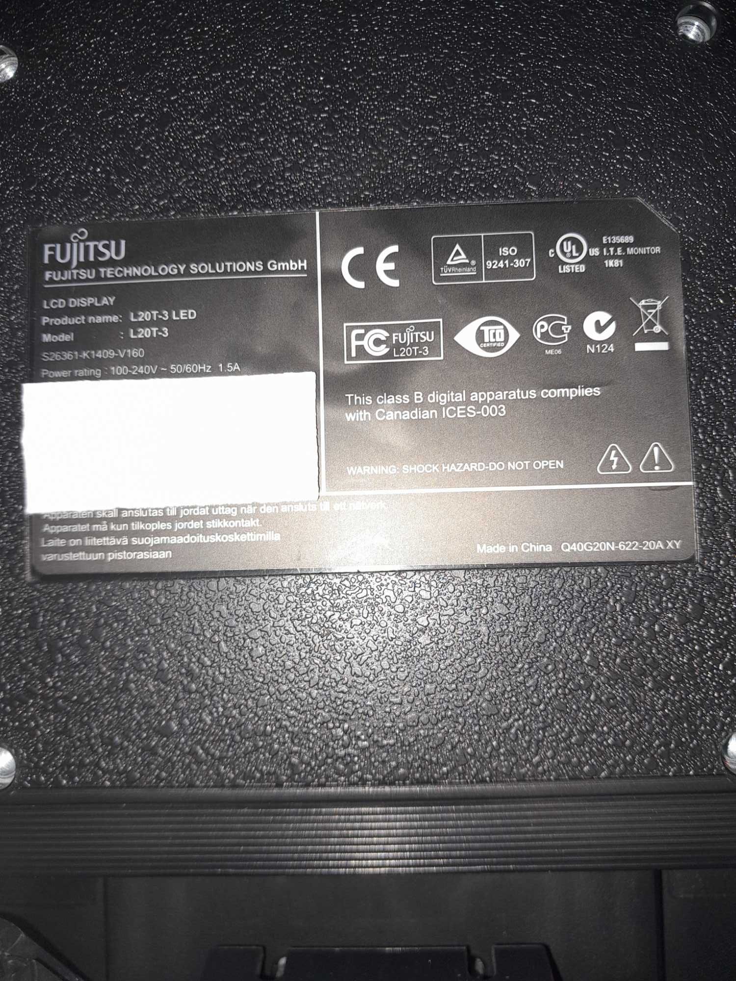 Monitor para PC Fujitsu