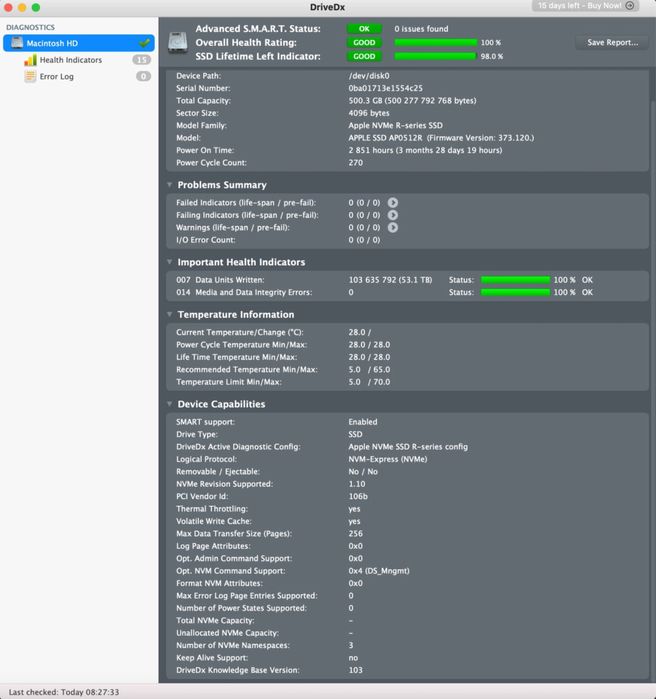 Macbook Pro 16” M1 Pro 16gb 512gb (2021) 228 цикла