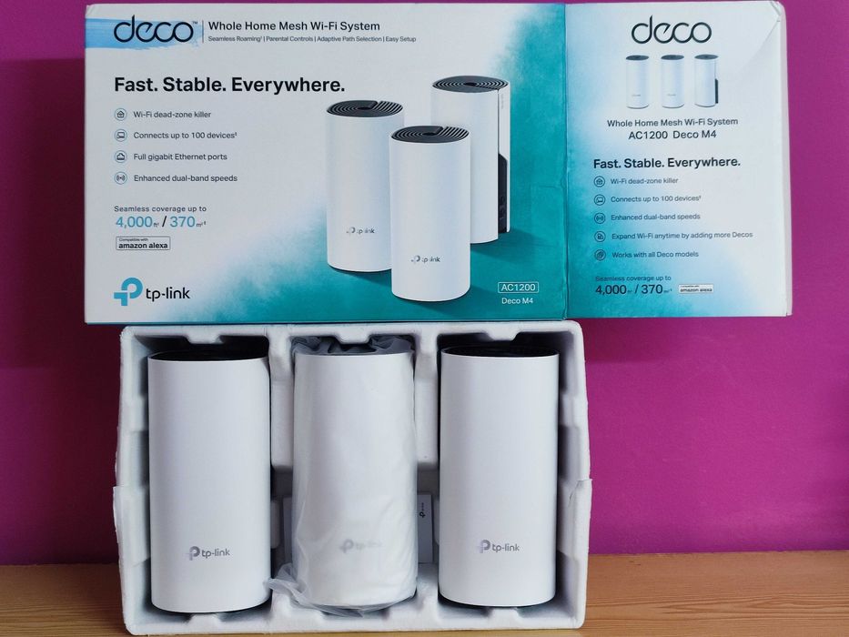 TP-Link Deco M4R AC1200 Wi-Fi Mesh
