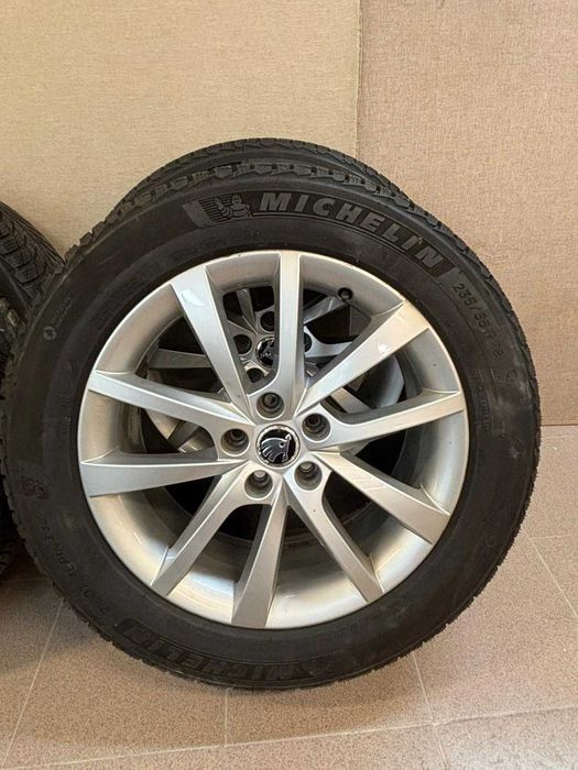Alufelgi + Opony michelin alpin suv 235/55 r 18 skoda kodiaq