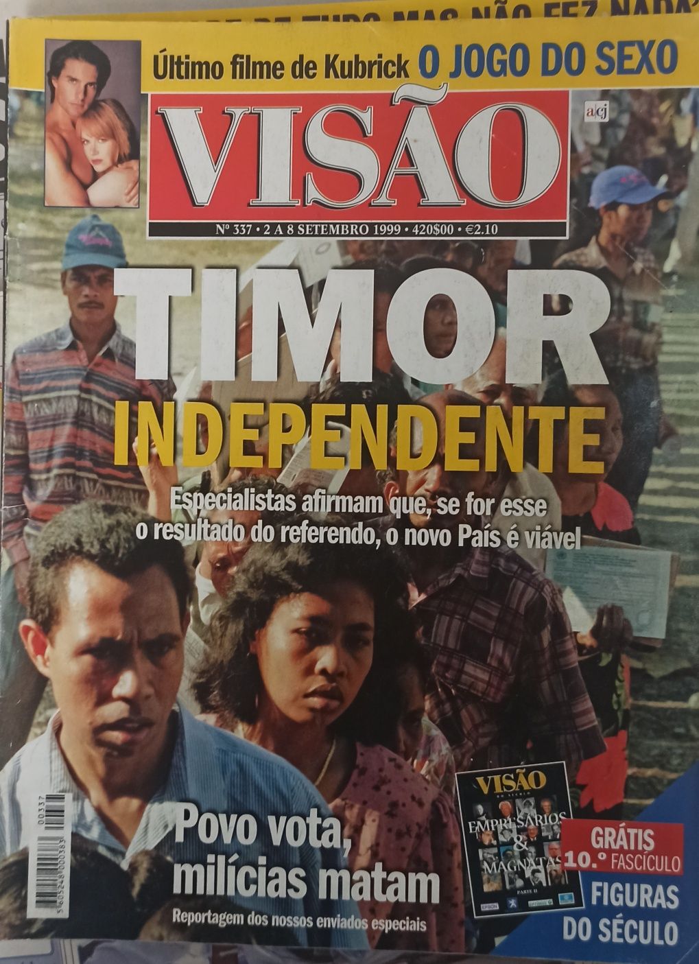 Revistas e jornais sobre Timor