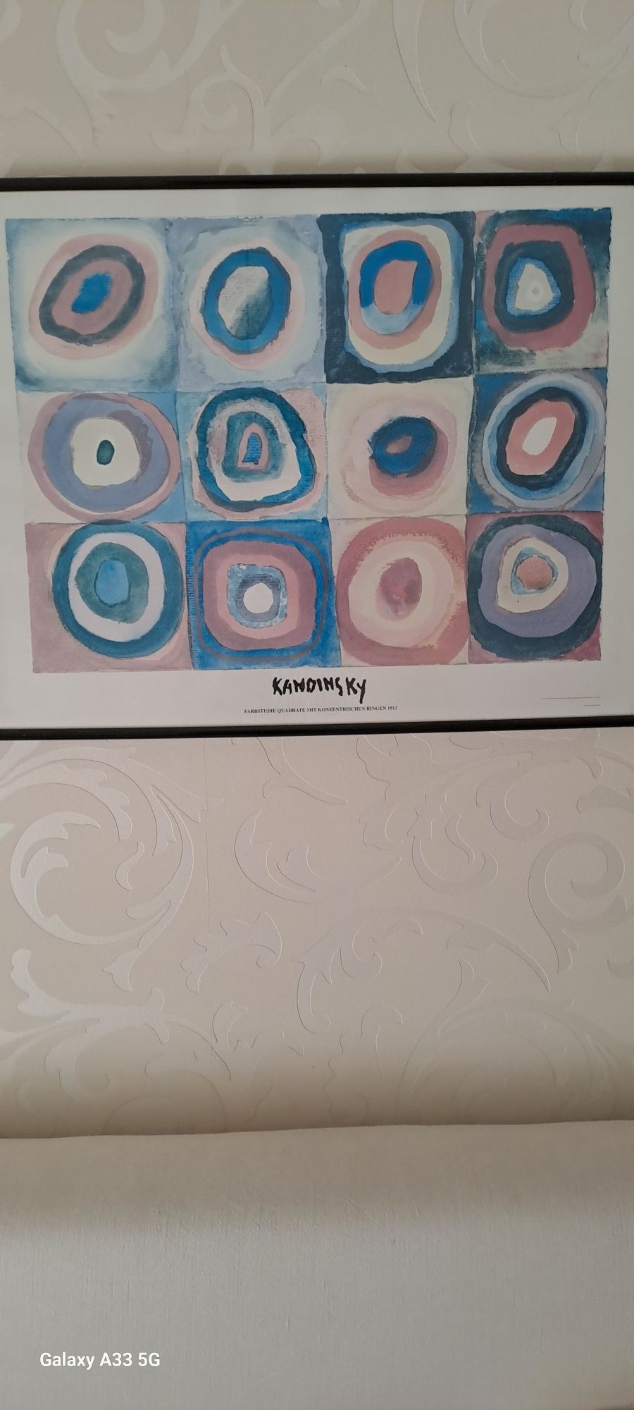 Quadro/serigrafia abstrato