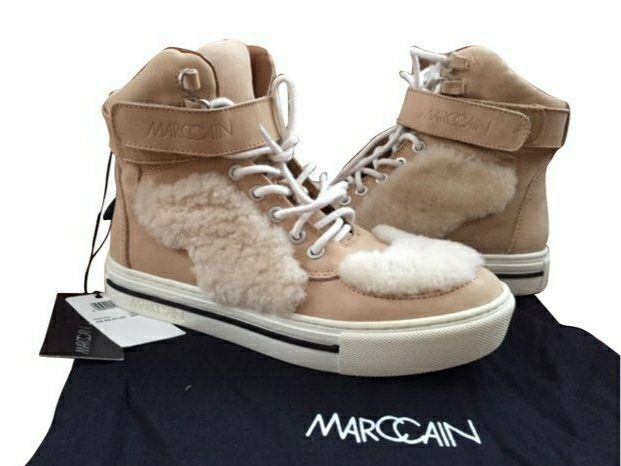 Полуботинки, кеды кожа, нубук Marc Cain 40р, 25.5см