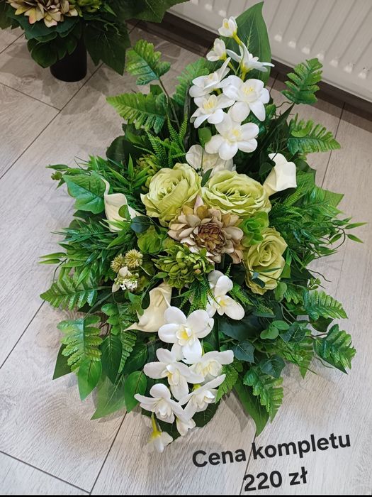 Wiązanka na grób, cmentarz, stroiki na Wszystkich Świętych