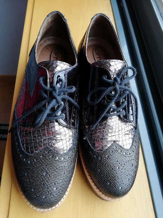 Sapatos Oxford marca Softwaves NOVOS