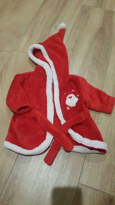 Strój mikołaja, świąteczne ubranie r. 56-62-68 / 2-4 miesiące