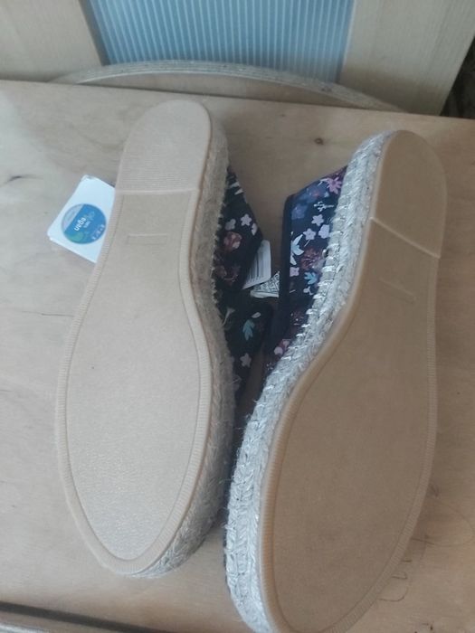 Nowe damskie espadryle