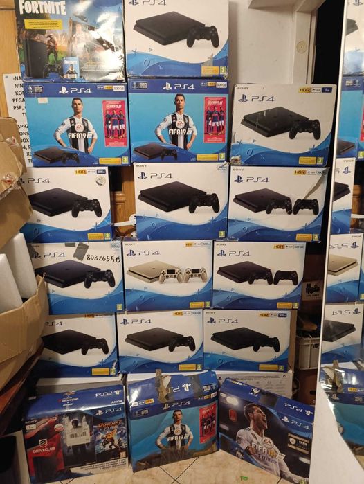 Komplet Kartonów do konsol Ps4 slim Ps4 fat Ps4 Pro