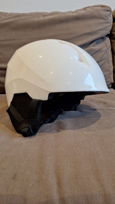 Kask narciarski  biały L (59-62cm)