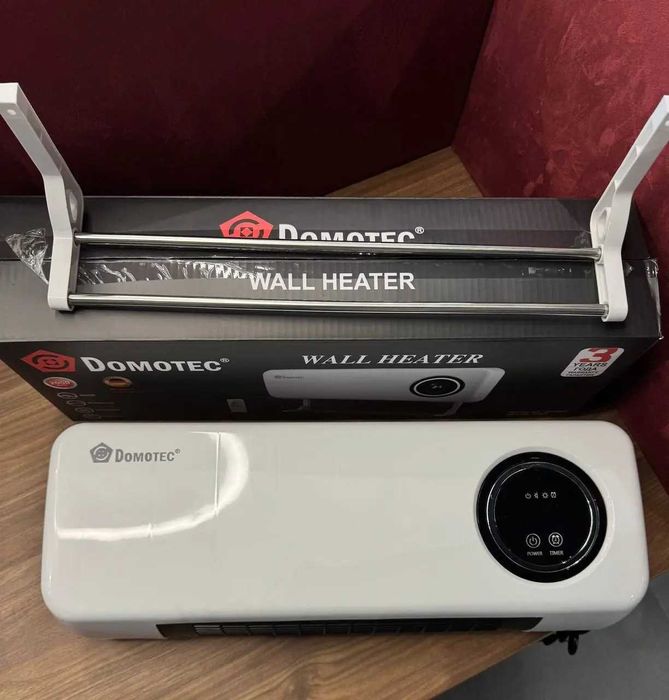 Настінний обігрівач Domotec MS-5963 White 2000Вт з пультом та сушаркою