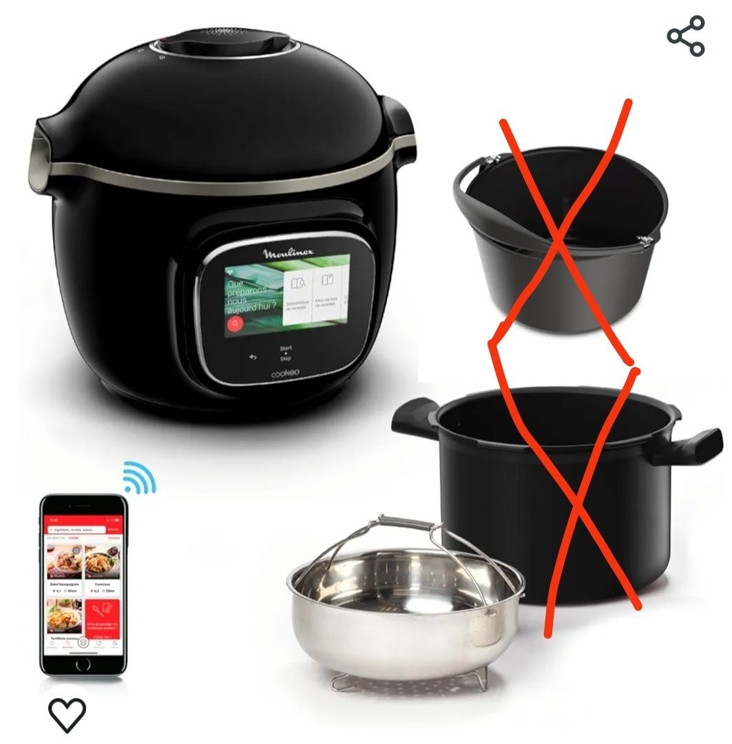 Moulinex cookeo touch wifi yy5297fb multicooker