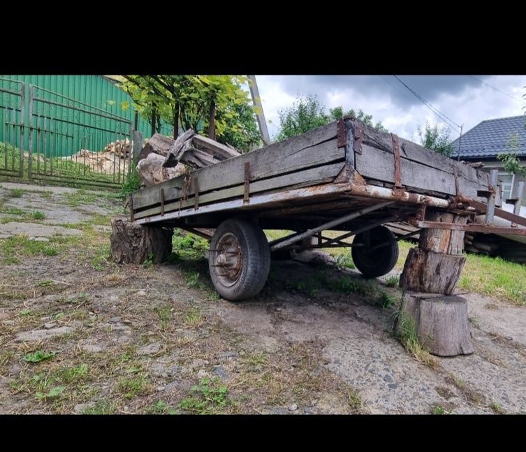 Міні - трактор з причепом