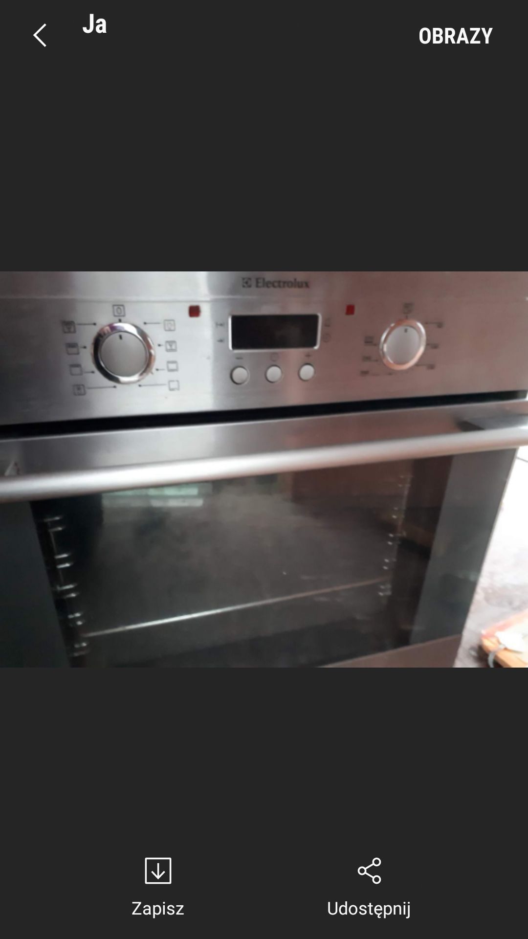 Piekarnik elektryczny Electrolux  100 %sprawny