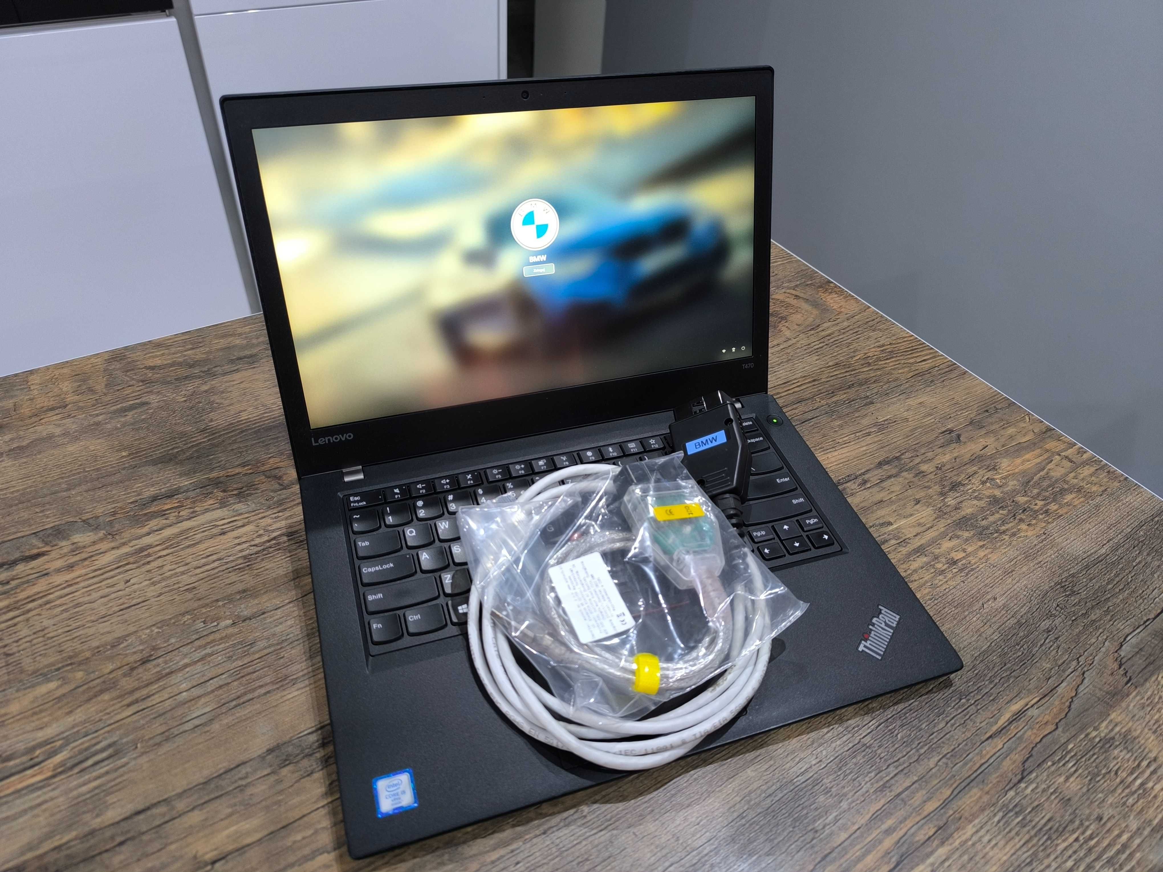 Laptop Lenovo Diagnostyka BMW ISTA 4.50 PL-KODOWANIE BMW E/F/G/I/MINI