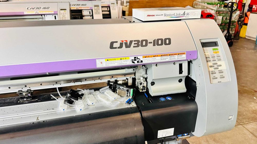 Ploter Drukująco-Tnący MIMAKI CJV30-100 Nowa Głowica + RIP + Komputer
