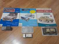 FSO 125P Sanitarka + Syrena 104 + Warszawa 200 Pickup Legendy FSO 1:43