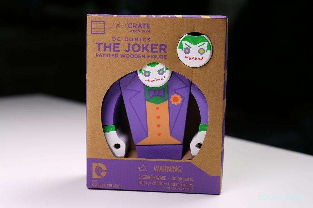 Joker - Boneco de madeira (novo)
