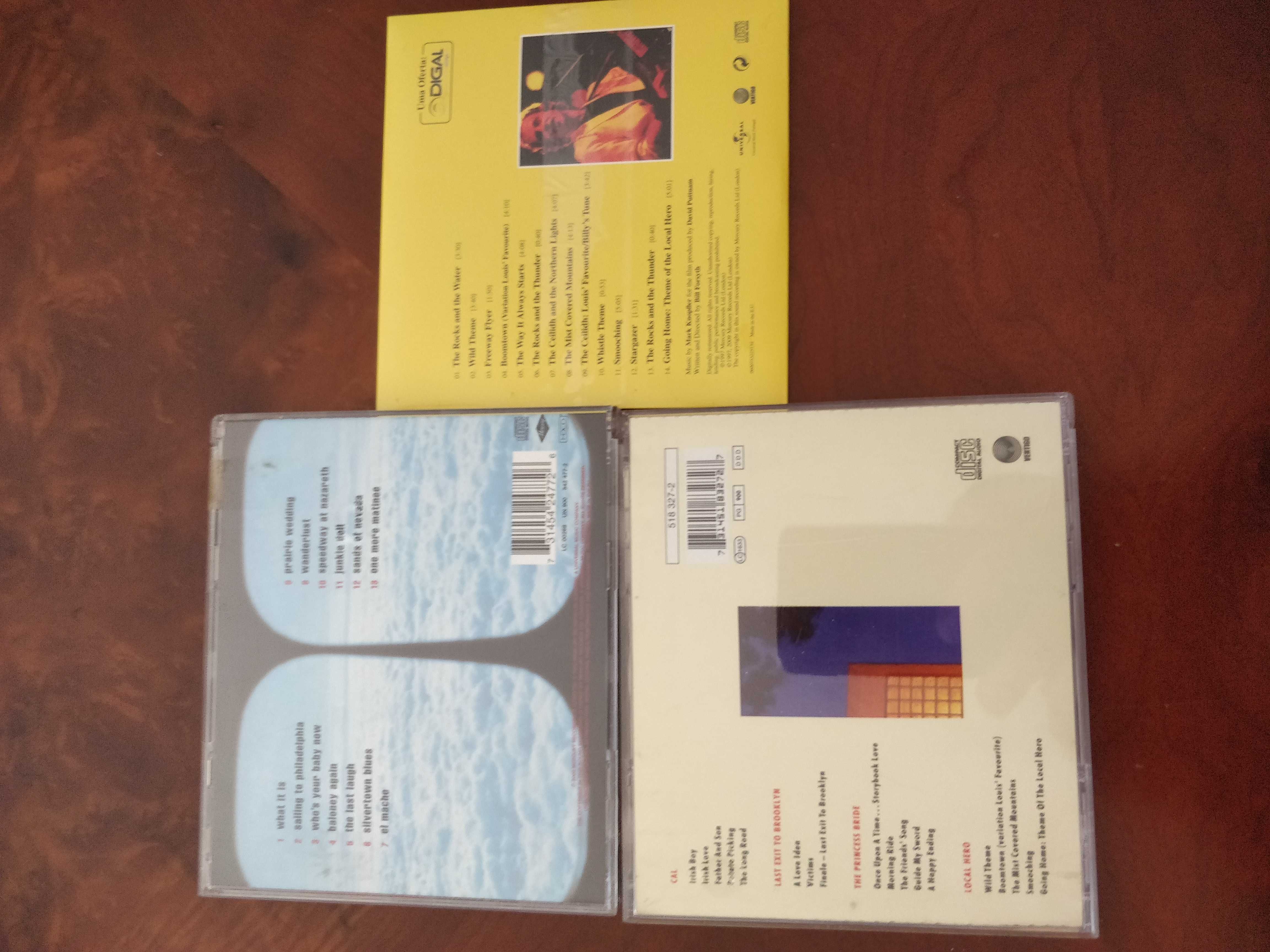 Mark Knofler 3 cds/Genesis/ Manic Street Preachers