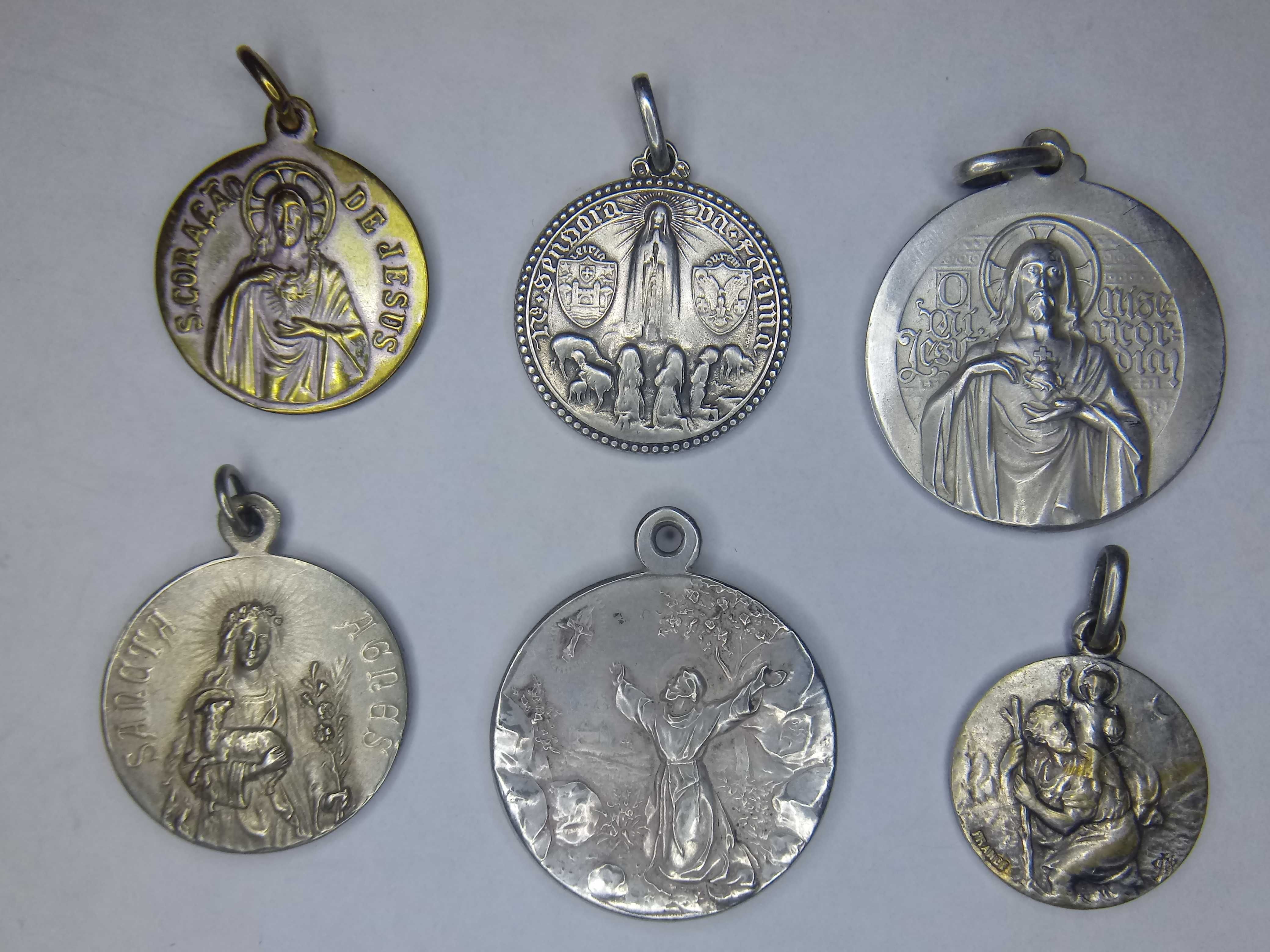 Medalhas religiosas antigas