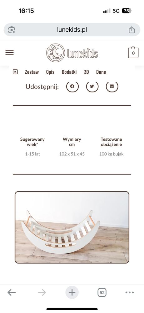 Bujak LuneRocker XXL