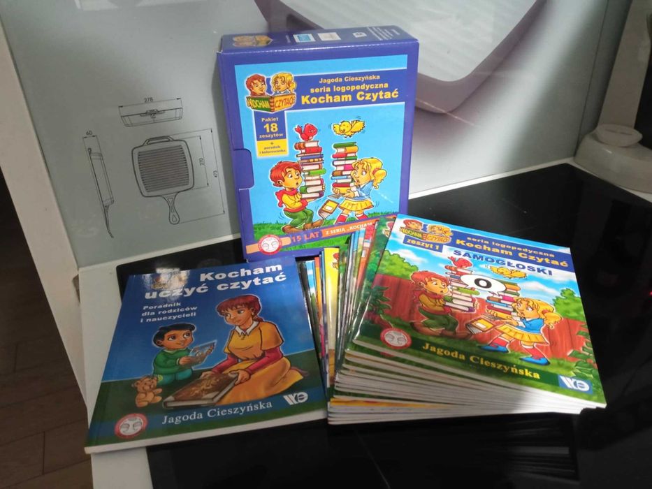 Zestaw Kocham czytać Cieszyńska metoda sylabowa poradnik