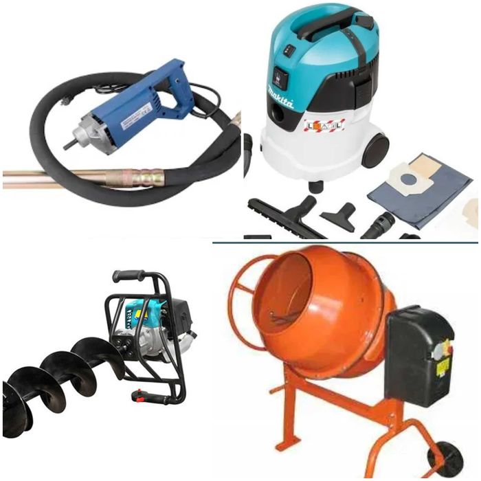 Оренда ямобура мотобура бензобура міксера бетономішалки вібратора