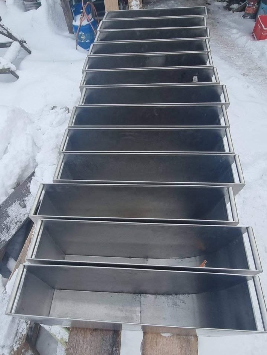 Pojemnik ze stali nierdzewnej kuwta