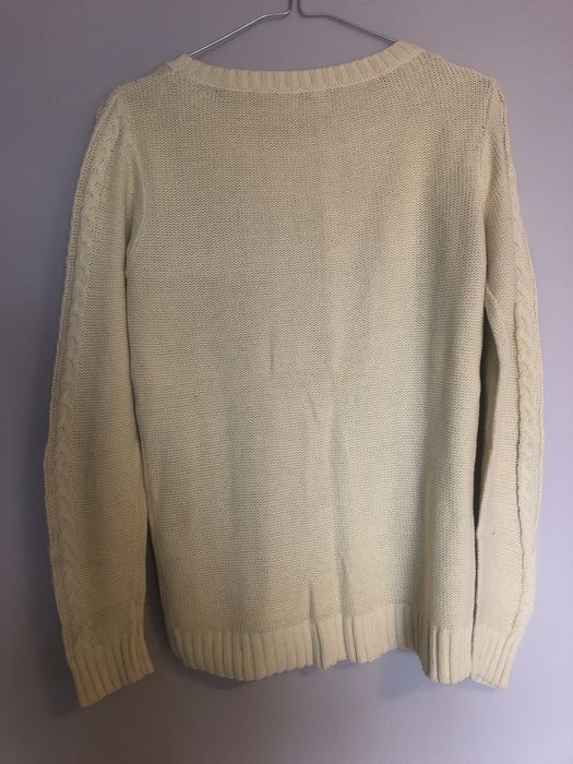 Sweter stradivarius cytrynowy damksi rozm L