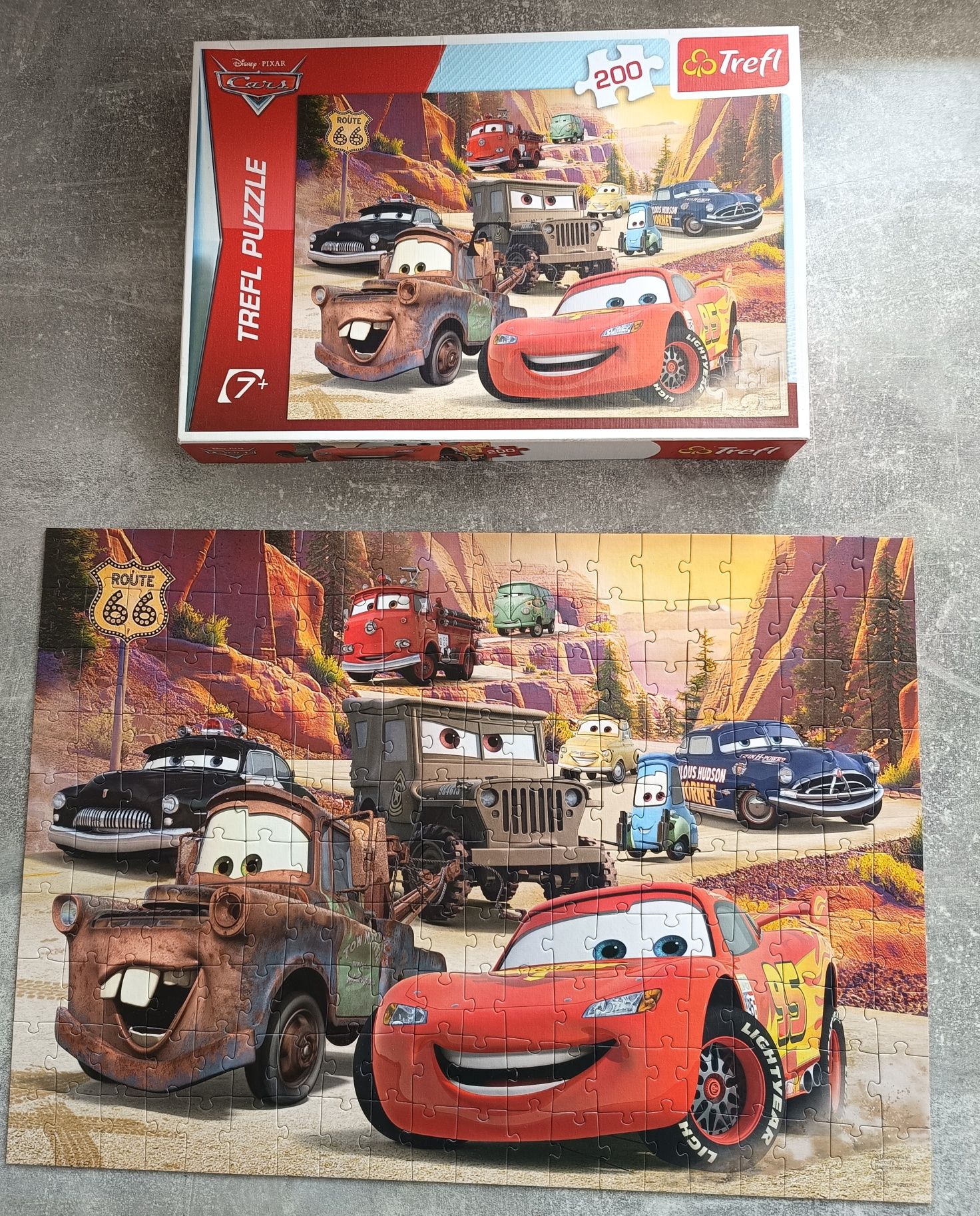 Puzzle Trefl Disney z bajki Cars Auta