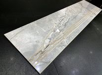 Płytki na schody, szara stopnica 120x30 WYSOKI POŁYSK!!!