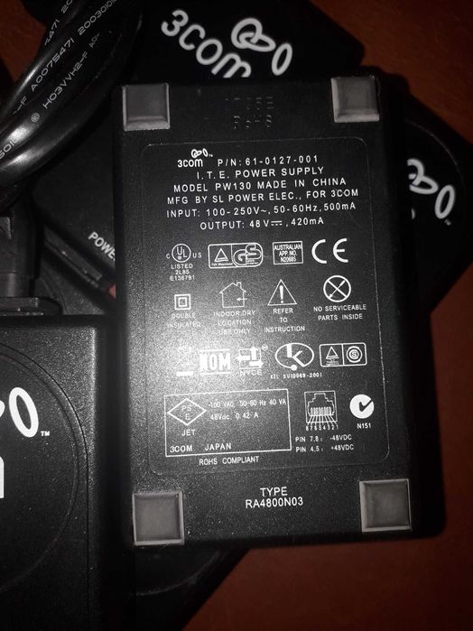 3Com POE Network Injectors64551174639363121