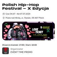 Polish Hip Hop Festiwal bilet 2-osobowy
