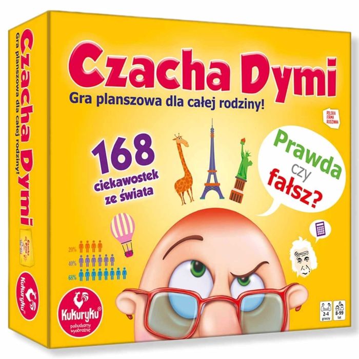 CZACHA DYMI Gra Kukuryku - Zabawa i Trening Umysłu